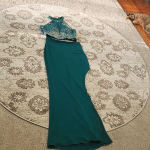 Formal two piece gown